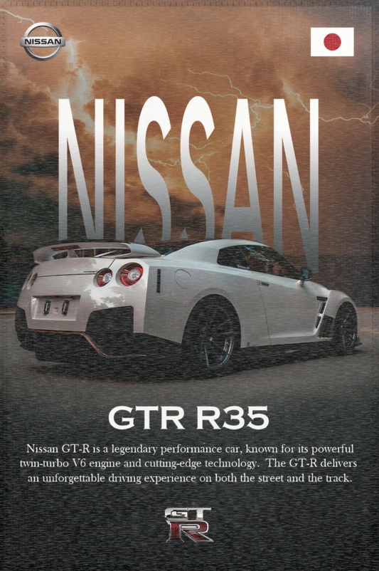 NitroCorsa Nissan GTR R35 Dekor Halı